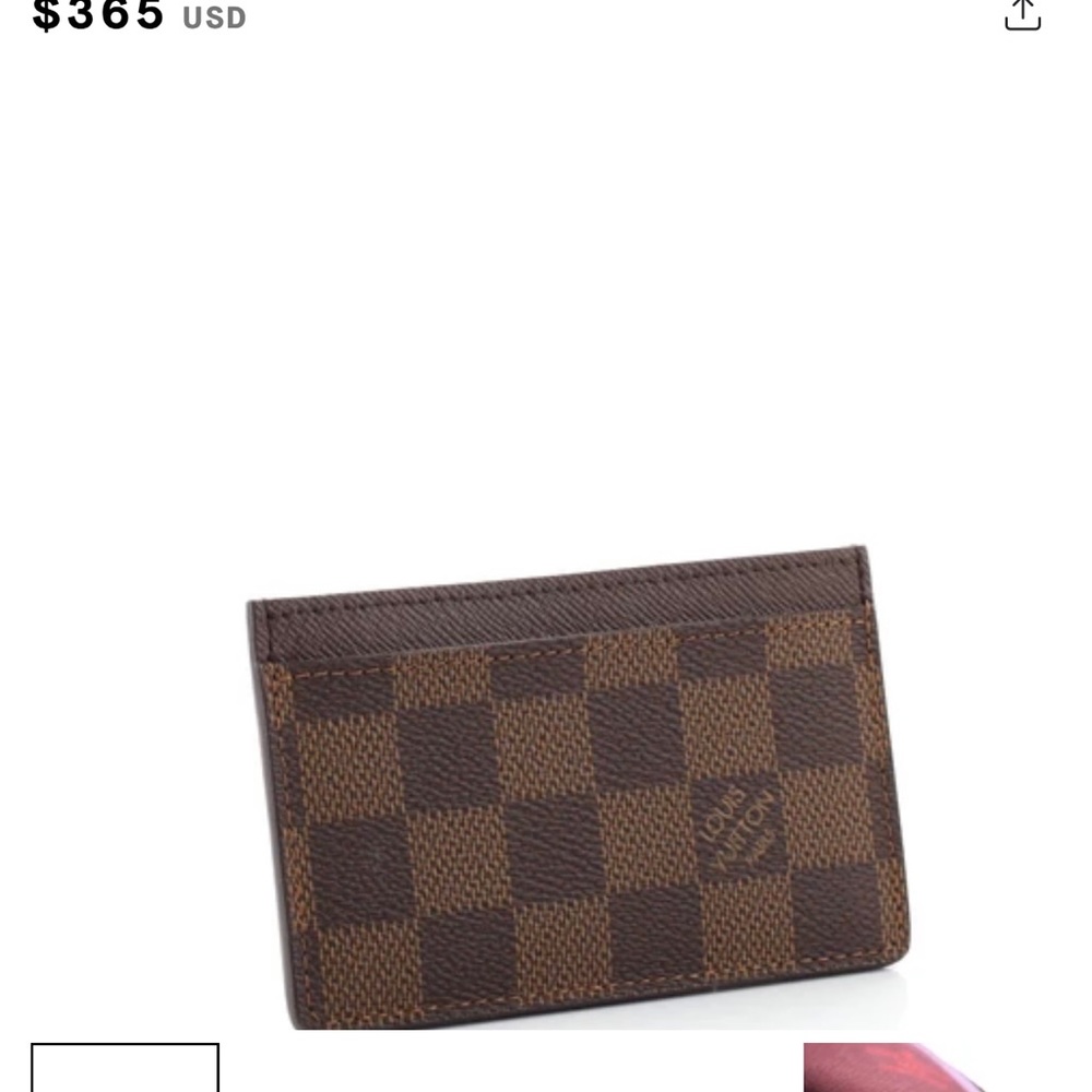 NEW LOUIS VUITTON authentic card holder.